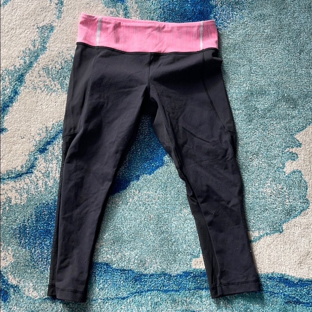 lululemon wunder under crop leggings
